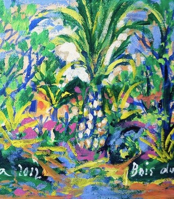 LES ARBRES BLEUS, LES JARDINS SOLEIL ( EXPOSITION DU COUVENT DES R&Eacute;COLLETS 2012)